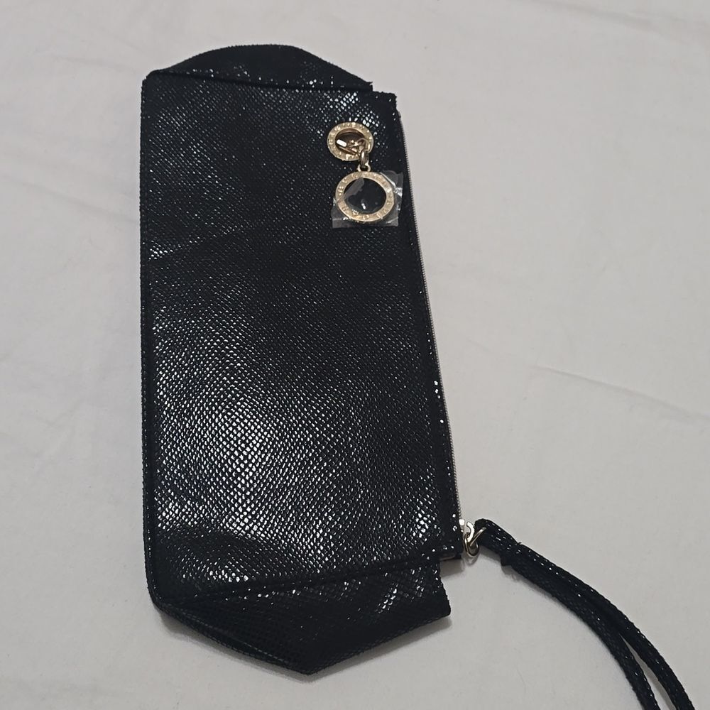 NWOT! Bvlgari Parfum Wristlet Midnight Blue Great Condition